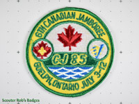 CJ'85 6th Canadian Jamboree [CJ JAMB 06-1a]